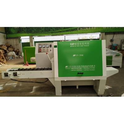 圓木多片鋸 廠家直銷(xiāo)新型自動(dòng)圓木多片鋸 切面整齊斷木開(kāi)方鋸